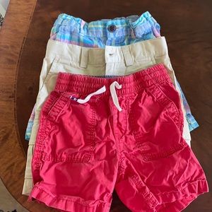 4T boys preppy shorts bundle (4 shorts)
